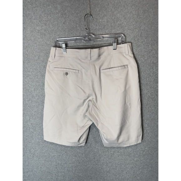Grand Slam Shorts Mens 34 Gray Golf Chino Casual Lightweight Stretch Preppy - Picture 10 of 10